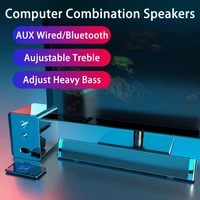 tv sound bar computer speakers bluetooth speaker soundbar home theater system usb wireless surround extra bass pc combination