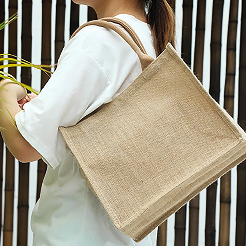 

Shopping Fashion Women's Bag Ephedra Jute Handbags Women's Bags 2021 Hit Minimalism