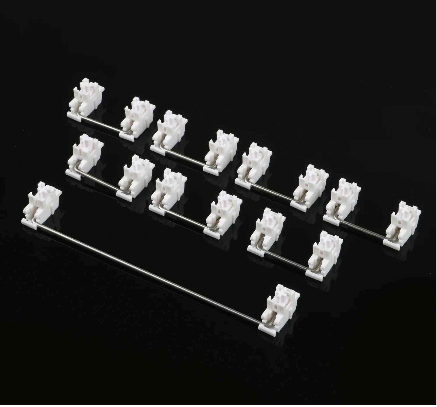 

Plate mounted Stabilizers 6.25u set For Mechanical Keyboard Modifier Keys 100% size TKL gh60