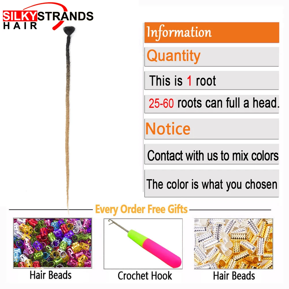 Афро синтетические дреды ручной работы удлинители волос для черных женщин Kanekalon