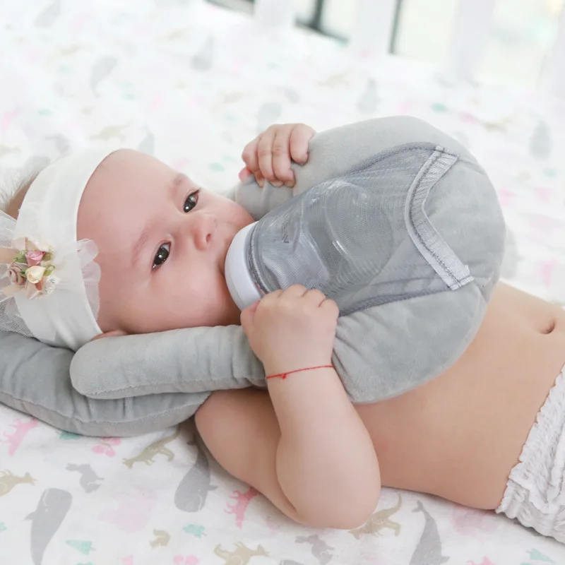 

Baby Feeding Pillow Bottle Support Newborn Nursing Cushion Anti-Head Baby Pillows Multifunctional Cotton Toddler Pad