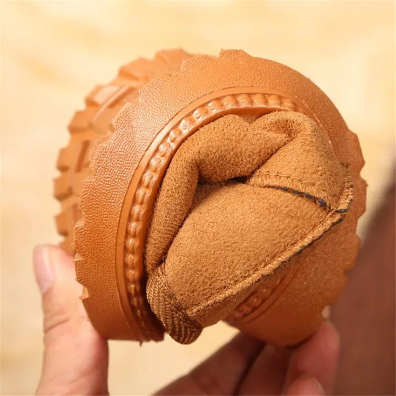 MHYONS 2020 зимние ботинки для девочек и мальчиков детские замшевые теплые до