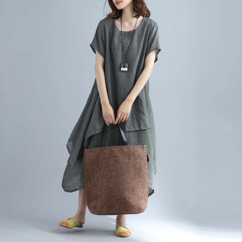 2020 Новое поступление летнее платье для беременных женщин свободная версия