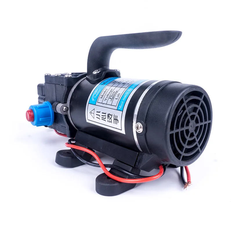 DC 24 в 100 Вт 130PSI 8л/мин воды высокого давления мембранный самовсасывающий насос