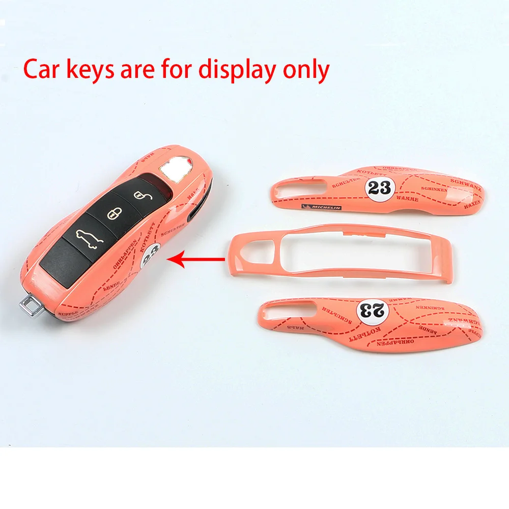 I car key case for porsche macan cayenne panamera 718 2011 2012 2013 - Название цвета: I