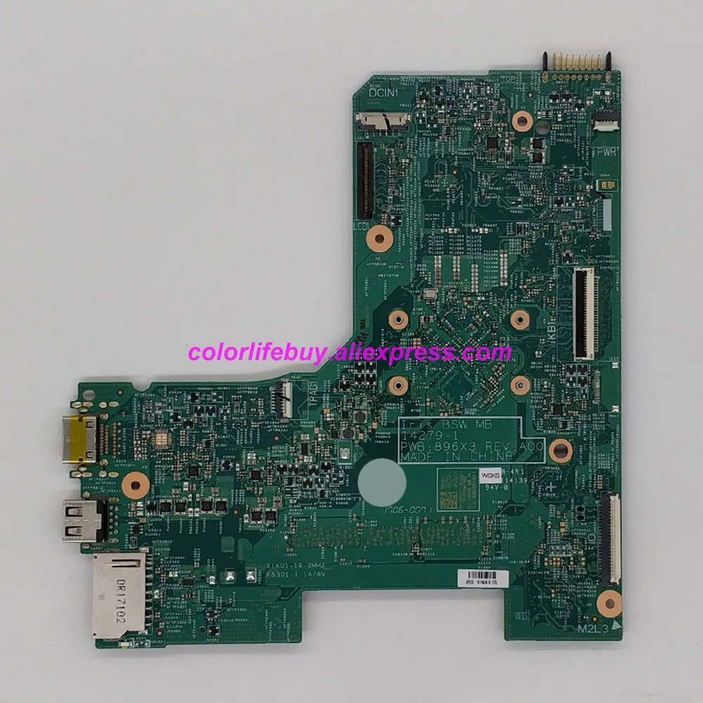 Натуральная CN-0P2DX7 0P2DX7 P2DX7 14279-1 ПРБ: 896X3 N3060 материнская плата для ноутбука Dell Inspiron 14