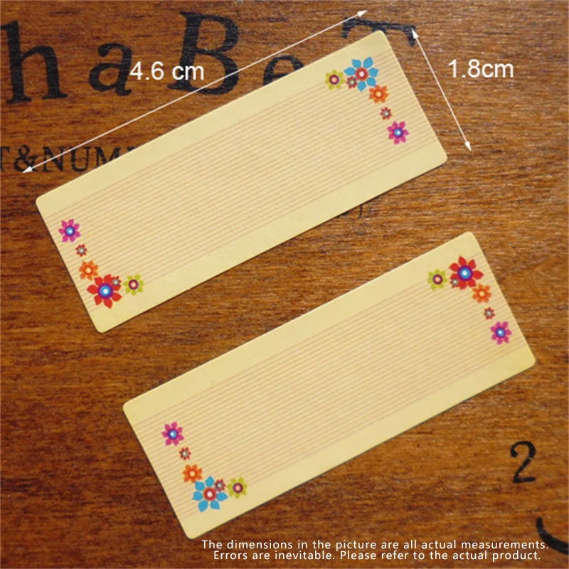 10 листов коричневые пустые наклейки из натуральной крафт бумаги в горошек