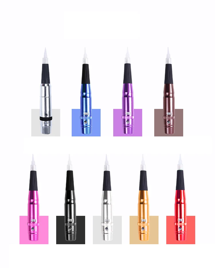 Tattoo Pen Microblading Pigment Semi-Permanent Makeup Lip &amp Eyebrows Machine | Красота и здоровье
