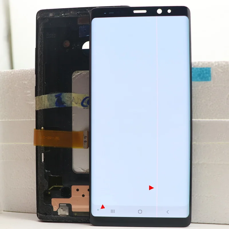 100% Оригинальный 6 3 &quotSuper Amoled дисплей для SAMSUNG Galaxy Note 8 LCD N950 N950F сенсорный экран