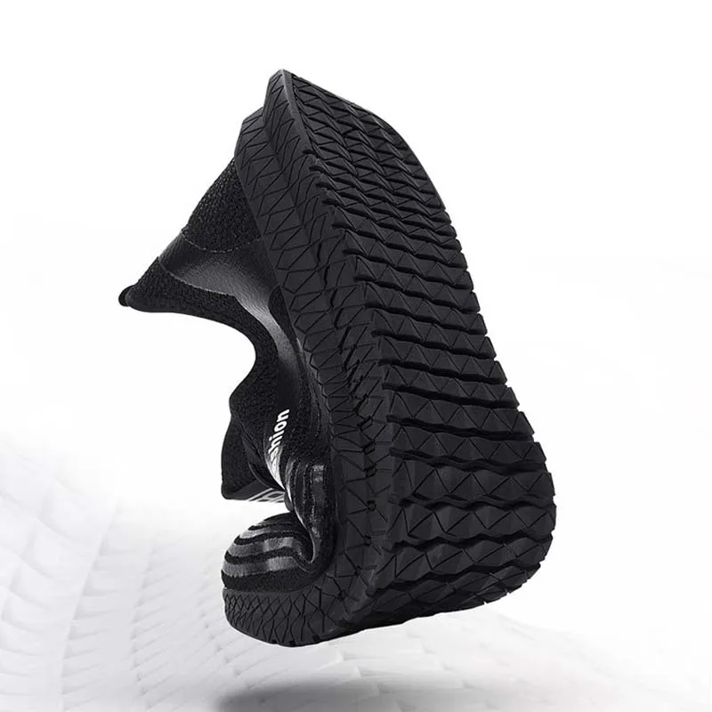 Мужские кроссовки 2019 летняя дышащая сетчатая обувь мужская однотонная