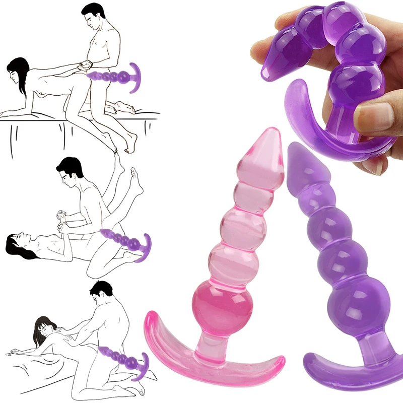 Влагалище Вибрация клитора Реалистический Пенис анальные шарики Анальная
