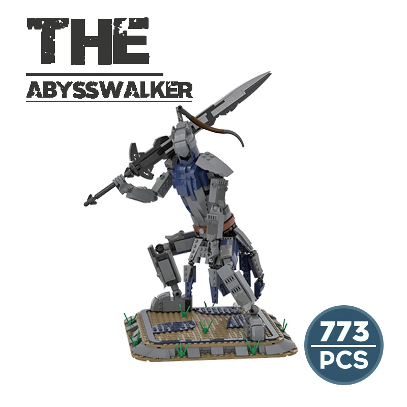 

Buildmoc Ideas Game Dark-Souls Knight MOC: Artorias the Abysswalker Creator Action Figures Model Building Blocks Collection Toys