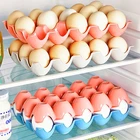 Коробка для яиц контейнер органайзер для хранения денег Чехол Кухня Холодильник морозильная камера стеллаж для хранения яиц держатель стекируемые микроволновая печь