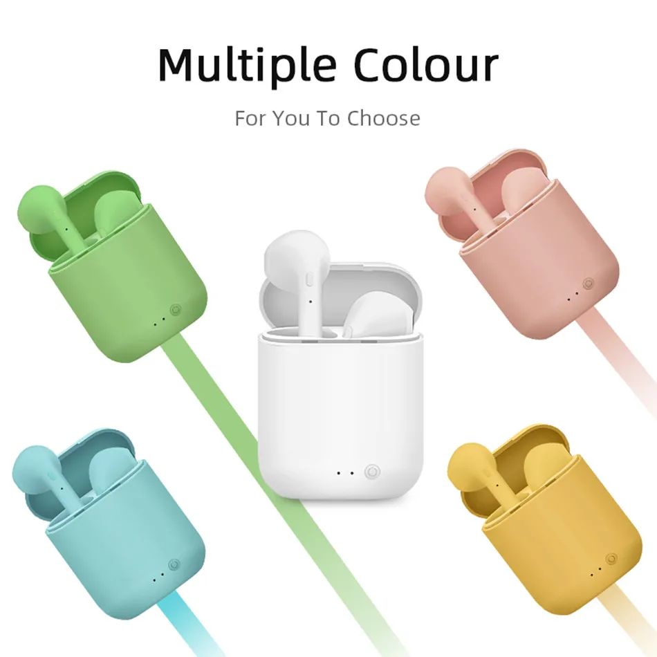 TWS-Наушники Mini 2 с поддержкой Bluetooth 5 0 спортивные наушники-вкладыши для iPhone Xiaomi Samsung
