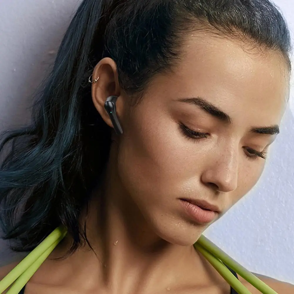 

Tws Js3 Wireless Bluetooth Headset Mic 5.0 Led Digital Display Bluetooth Semi-in-ear Sports Headset L2K8