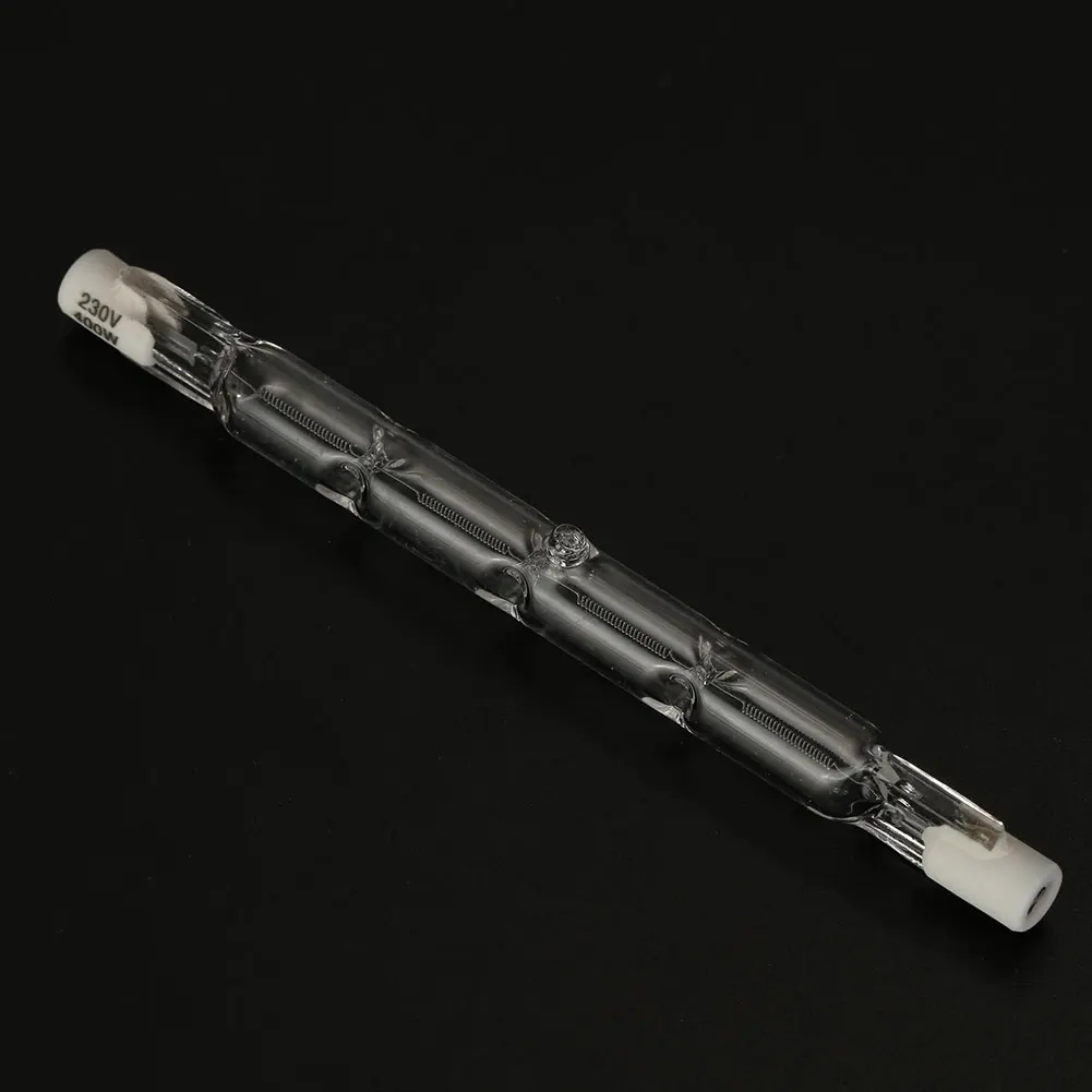 Галогенная лампа 400W осветительная арматура Вольфрам йод Лампа 220 V 240 R7S Стекло для