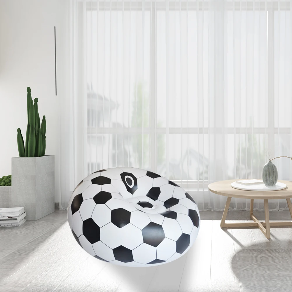 

Portable Lounger For The Home Recliner Bean Bag Chair Living Room Football Theme Bedroom Comfortable Outdoor Lazy Air Inflation