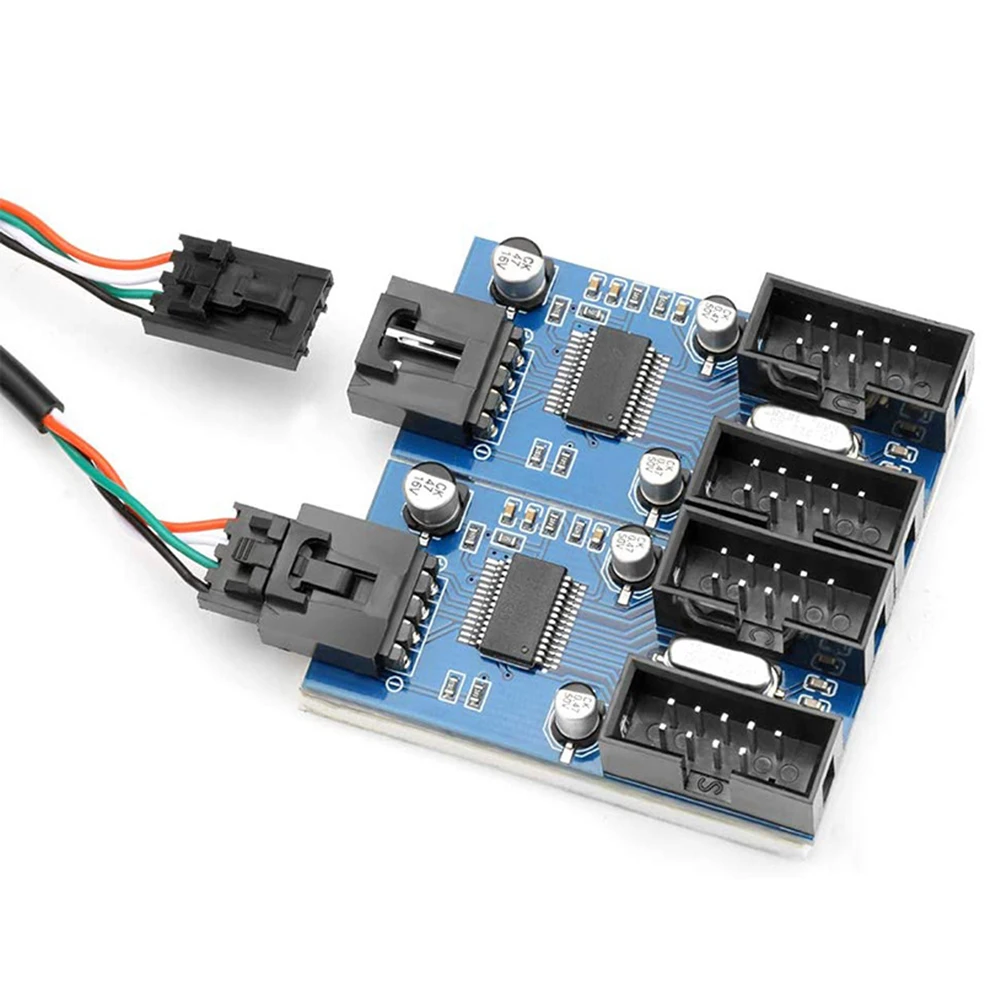 USB 9-контактный разъем для материнской платы 30 см сплиттер-удлинитель с