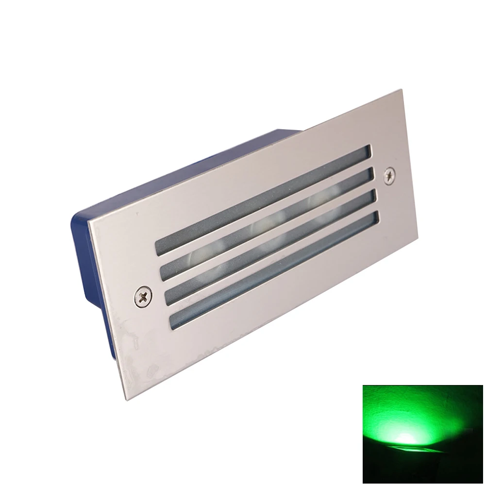 

Светильник утопленный настенный для лестницы, водонепроницаемая износостойкая лампа для дорожек и сада