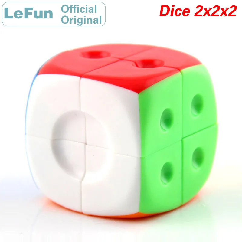 LeFun игральные кости 2x2x2 магический куб смайлик 2x2 Скорость твисти головоломка