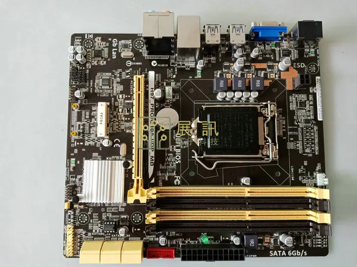 

H97_PRO/G10AJ/DP_MB H97 1150 Pin MATX Mainboard Original motherboards mainboard