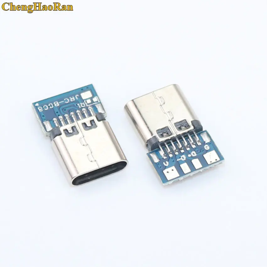 10 шт. разъем USB 3 1 типа C 14 контактов гнездовой сквозные отверстия печатная плата 180