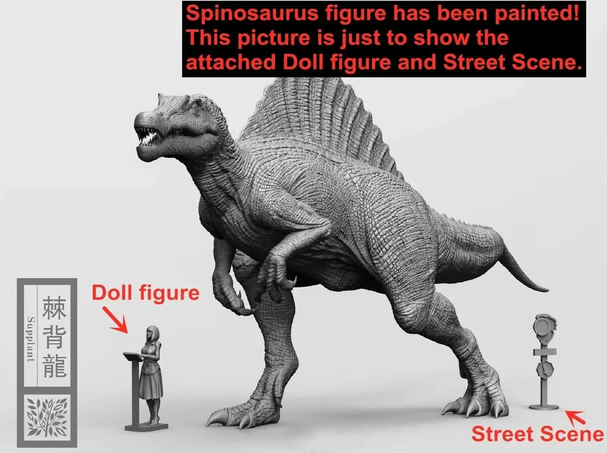 Древесина фебе Studio 1/35 весы Spinosaurus вытеснитель &quotМир Юрского периода&quot динозавра