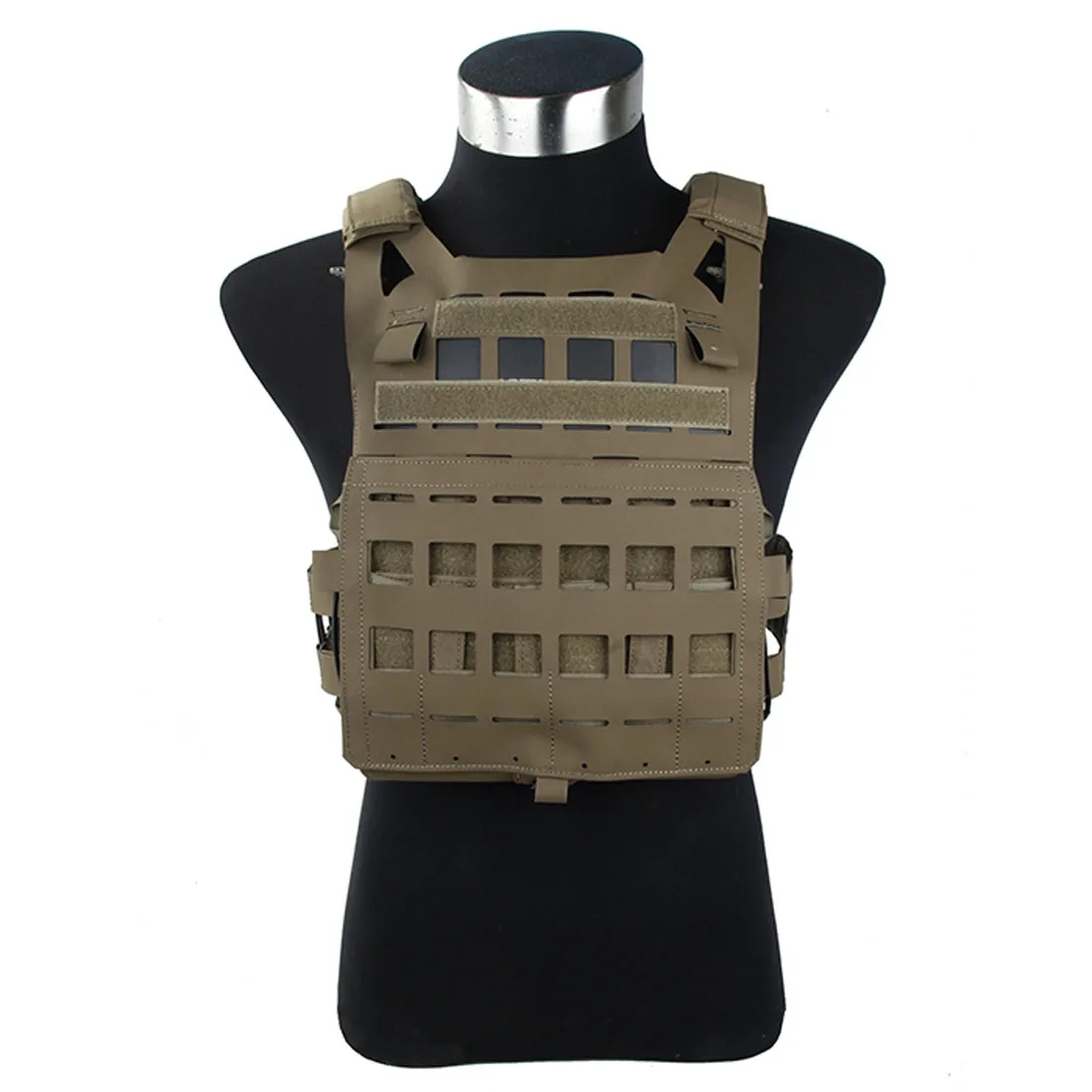 

TMC 500D Cordura Lightweight Structural Plate Carrier Tactical Vest Outdoors Tactics Accessories - Size M Brown