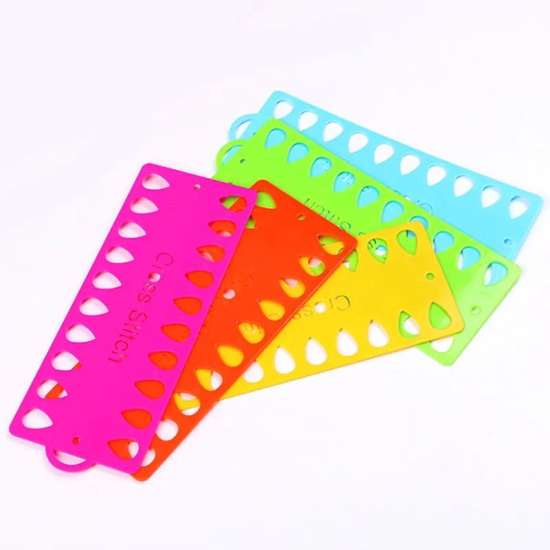 4 шт. пластиковый инструмент для вышивки крестиком лески Водостоки доска нарезки