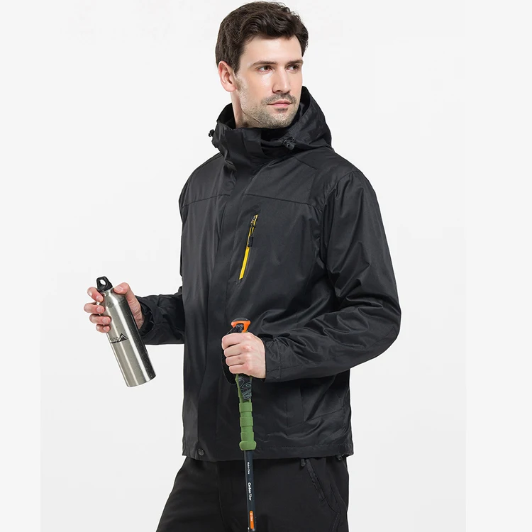 Лучшая мужская 3 х сезонная легкая водонепроницаемая ветрозащитная дождевая