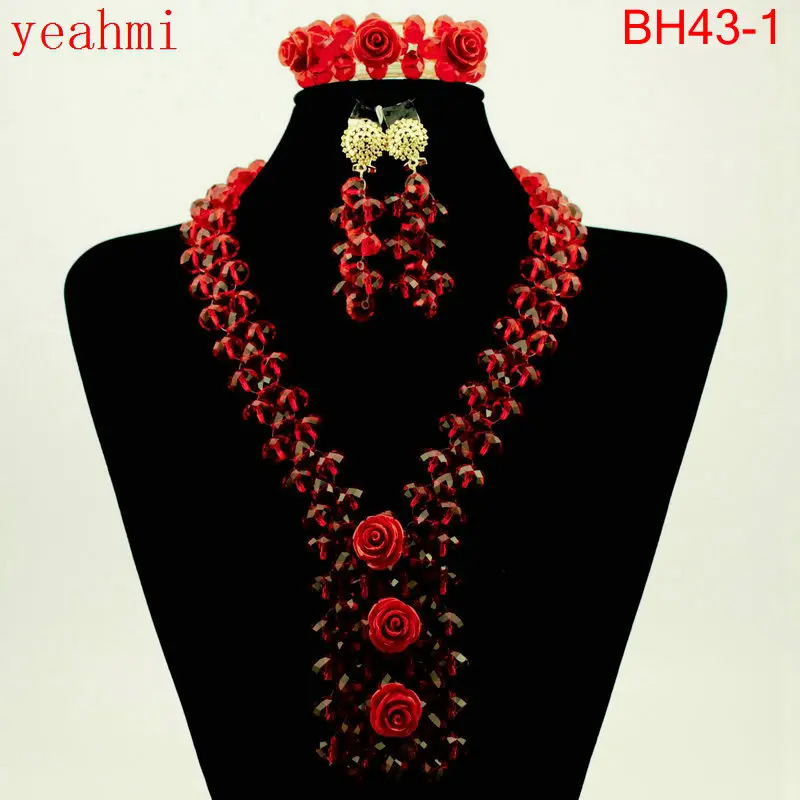 Африканские Свадебные Коралловые бусины комплект ювелирных изделий африканские