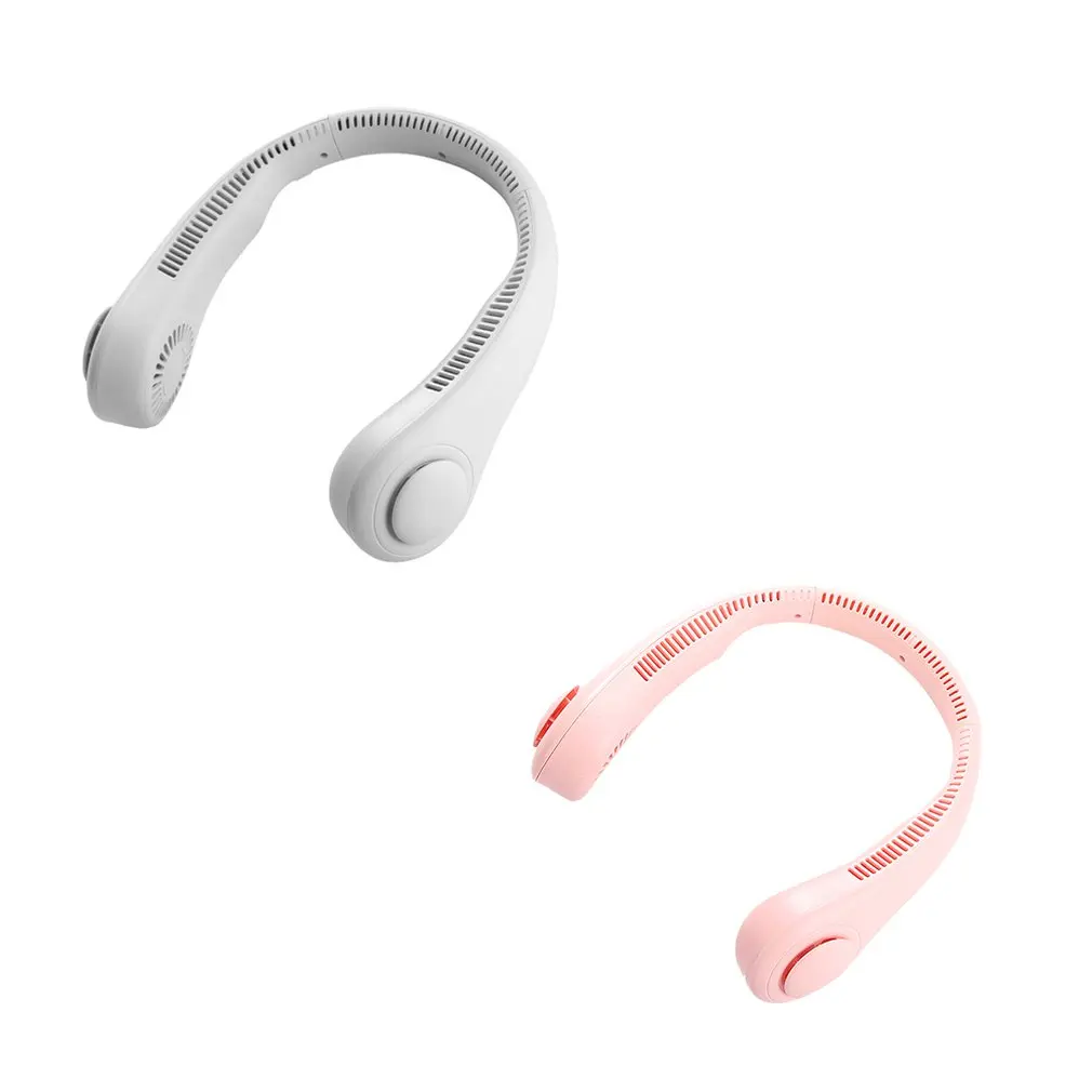 

Personal Air Conditioner Neck Fan Cooler,Portable Smart Dual Effect Cooling Neckband Fan,Rechargeable USB Free shipping