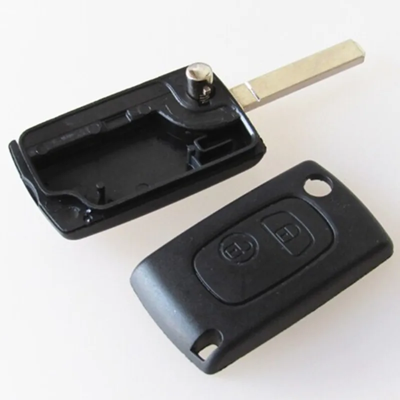 DAKATU 2 кнопки Модифицированная Складная откидная оболочка ключа дистанционного