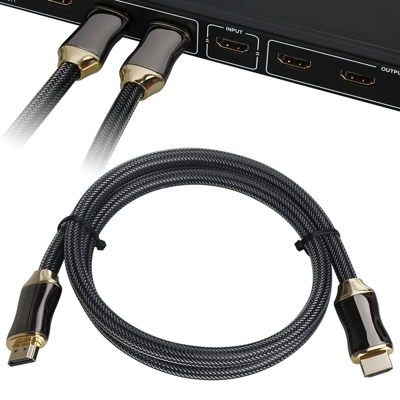 Оригинальный прямой заводской 2 0 HDMI совместимый кабель 4K TV адаптер для HD LCD