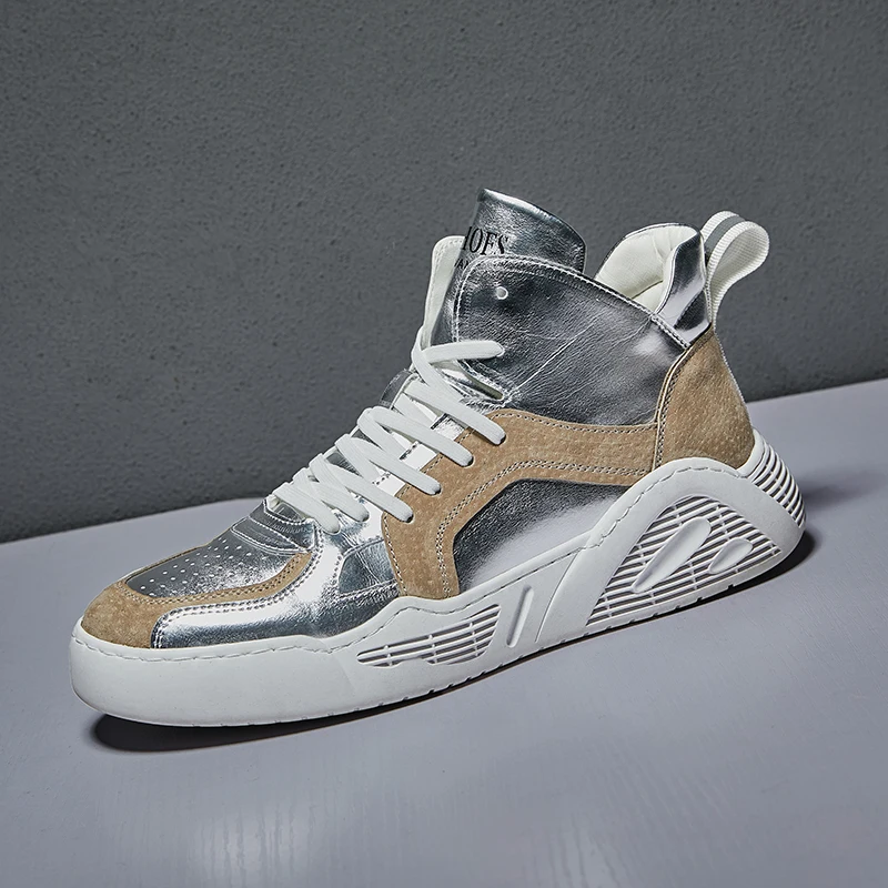 

2021 Superstar Men Youth Casual Shoes Luxury Brand Man High Top Flats Shoes Good Quality Leather Shoes For Mens Walking Shoe