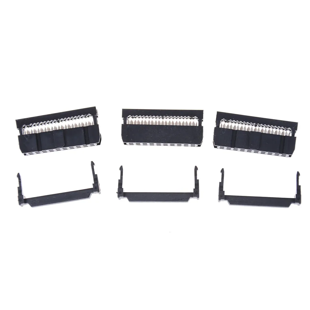 20PCS 20 Pin 2x10 2.54 Pitch IDC FC-20 Female Wire Header Connector For Flat Cable | Обустройство дома