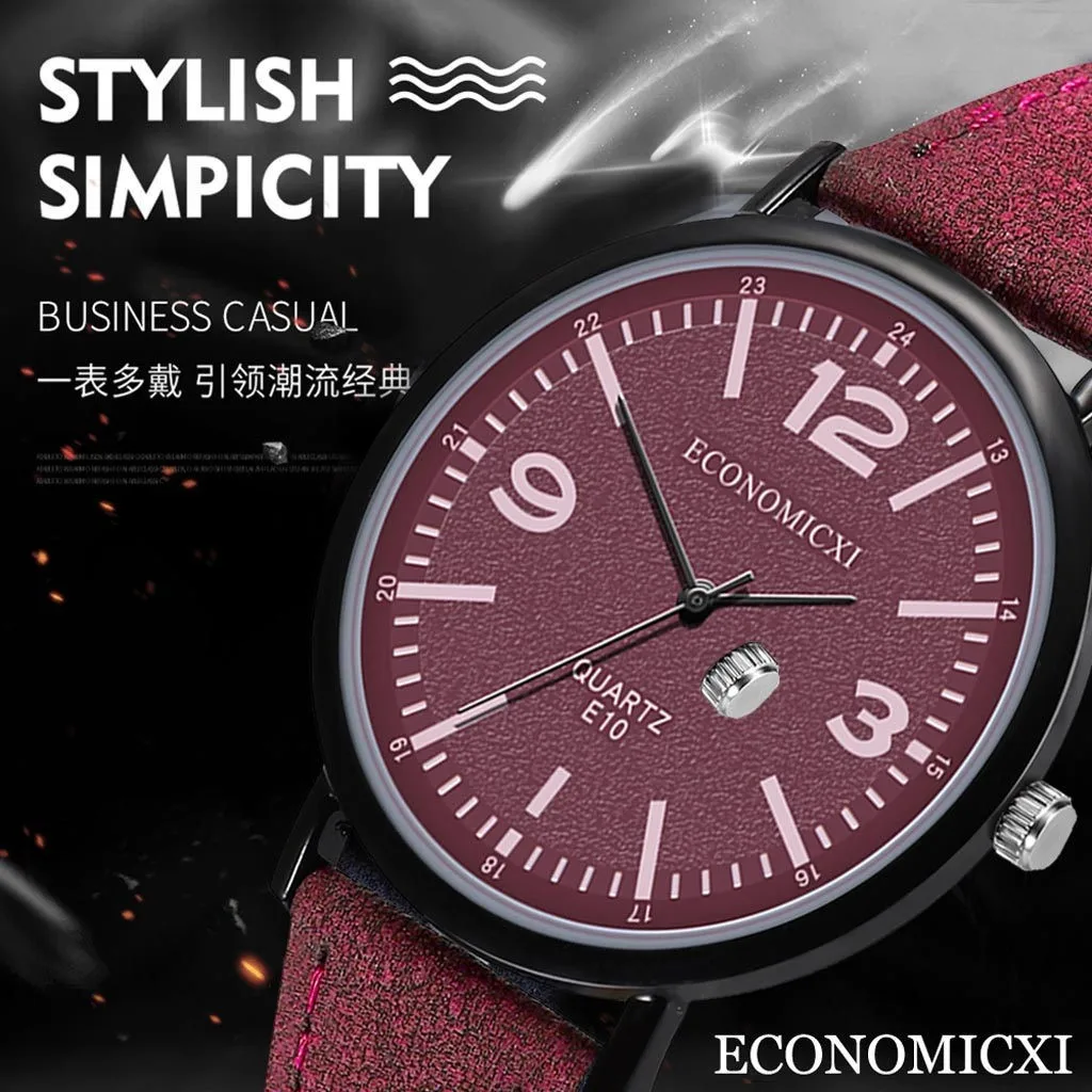 Стильные новые женские часы Reloj модные простые кварцевые наручные Montre Femme *