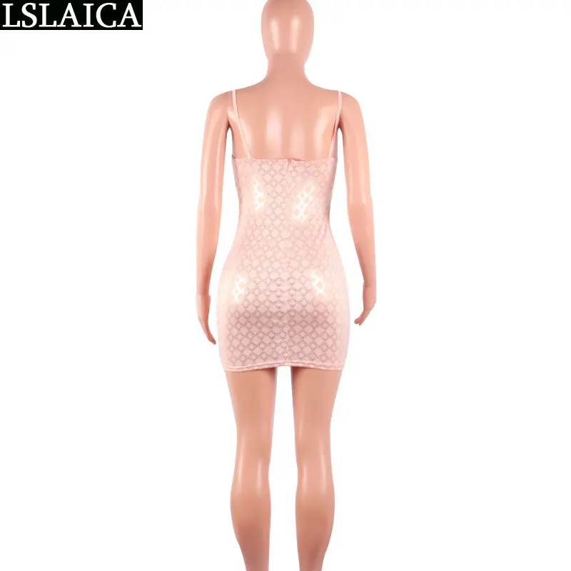 

Fashion dresses woman party night Spaghetti Strap backless sexy solid color women dress back zipper decorated plus size dress