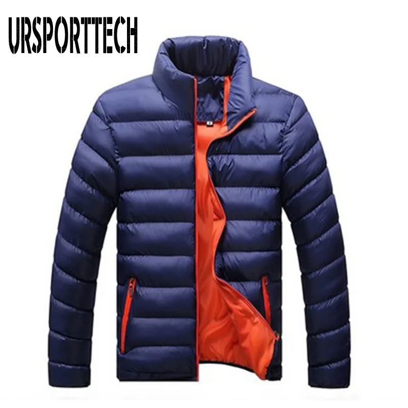 Quality Winter Jacket Men 2019 Fashion Stand Collar Male Parka Jacket Mens Solid Thick Jackets and Coats Man Winter Parkas M-4XL