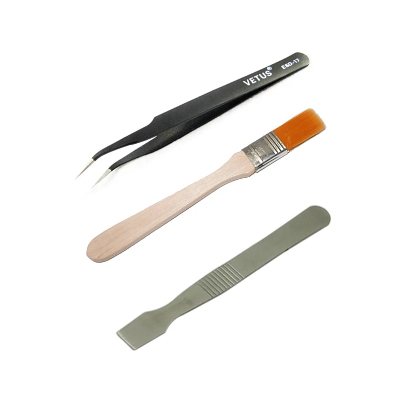 

BGA reballing station with hand shank BGA tin fixture BGA reballing kit Directly heat Universal Bga Stencil