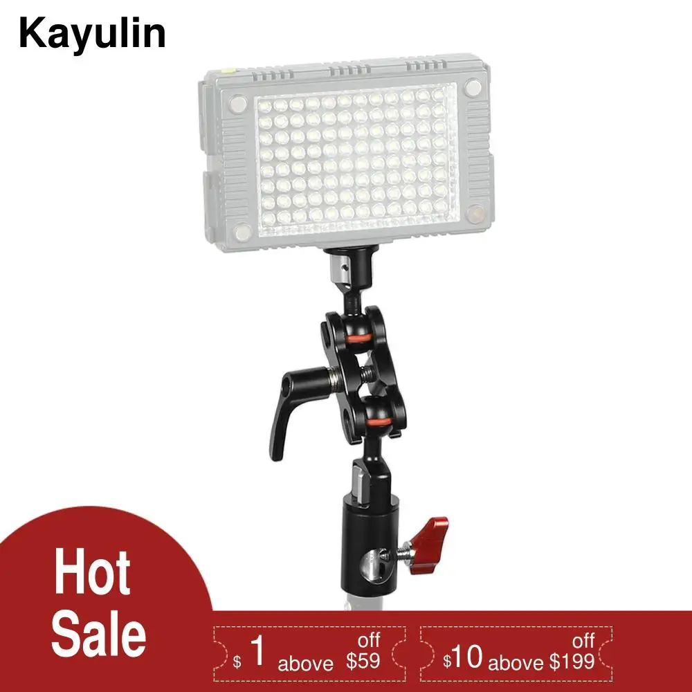 Универсальный магический кронштейн Kayulin с двойной шариковой головкой 1/4 20 дюймов
