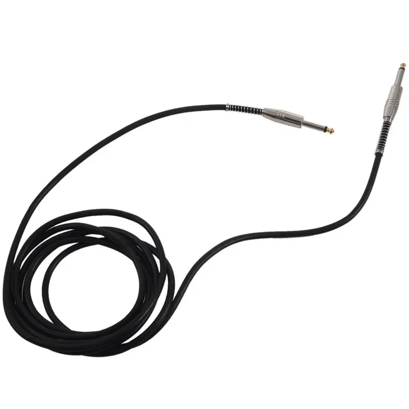 NEW-3 Meter Guitar Cable Bass Electric Jack Cord Plug Low Noise Black | Спорт и развлечения