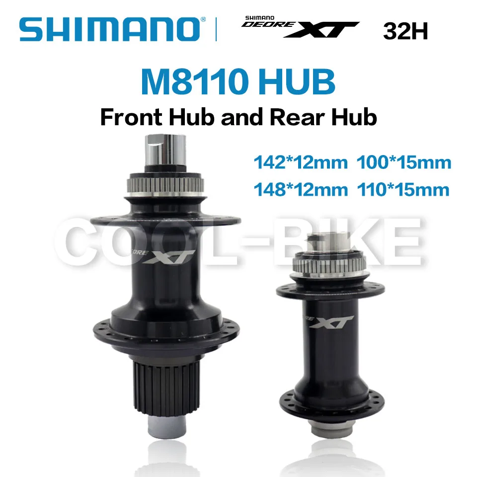 SHIMANO DEORE XT FH BH M8110 концентратор 12 s HUB 28H 32H Центральный замок 142x12 мм 100x15 148x12 110x15