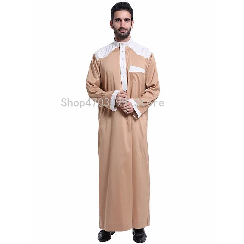 Женский мусульманский Кафтан Дубай с длинными рукавами Молитвенное платье для