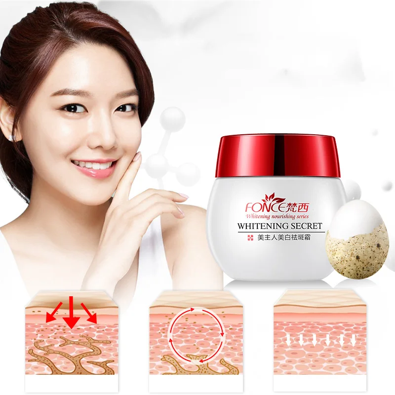 Отбеливающий крем для кожи экстракты растений|Дневные крема и увлажнители| |