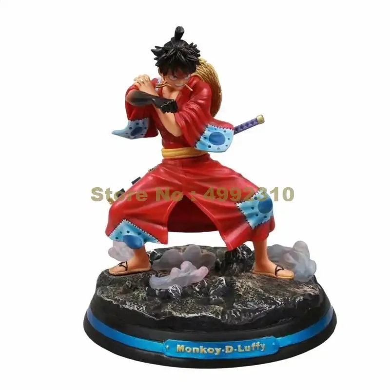 One piece monkey d luffy кимоно gk gear 3 peace land Статуэтка из ПВХ экшн фигурка Коллекционная