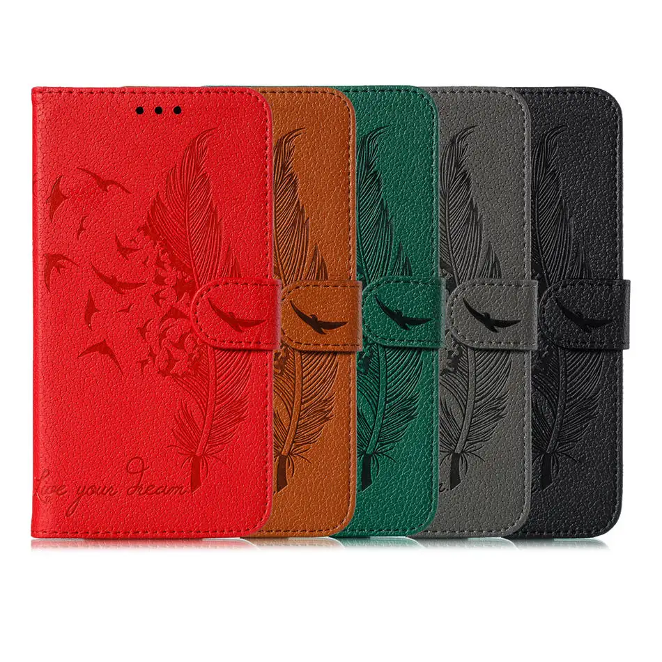 

Wallet Flip PU Leather Case For Xiaomi Mi Pocophone X3 NFC Cartoon Embossed Card Slot Shockproof Cover For POCO F2 Pro Capa