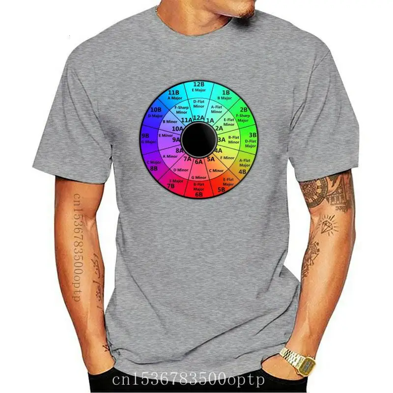 

New Men t shirt Harmonic Mixing Camelot Wheel Deejays Women tshirt