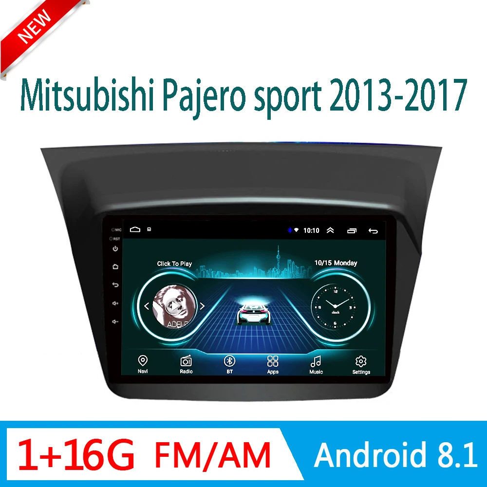 Автомагнитола для Mitsubishi Pajero sport 2013 DVD Мультимедийная система аудио видео GPS