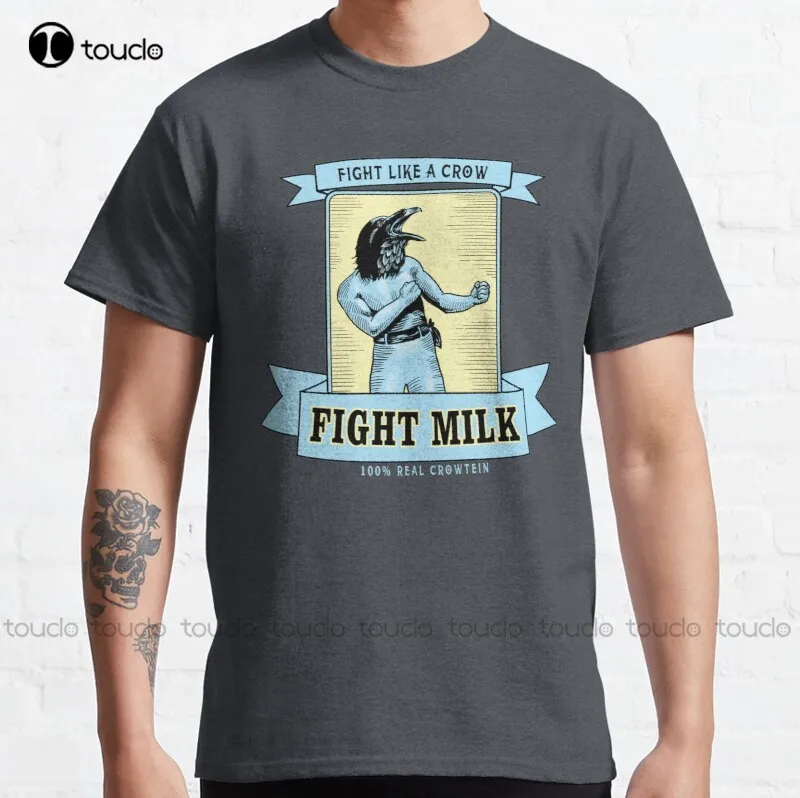 

Fight Milk 100 Crowtein Asip Always Sunny Always Sunny In Philadelphia Classic T-Shirt Shirts For Women Men Cotton Tee Shirts